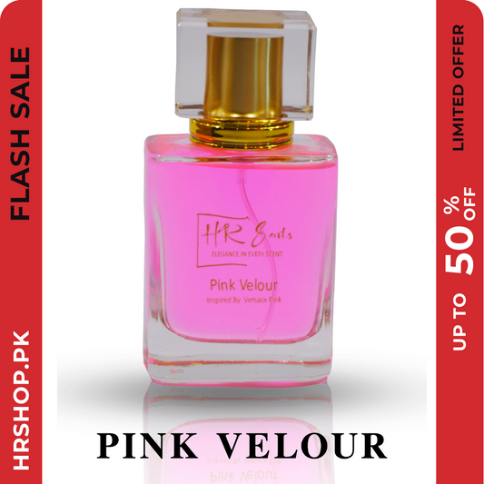 Pink Velour Inspired by Versace Pink