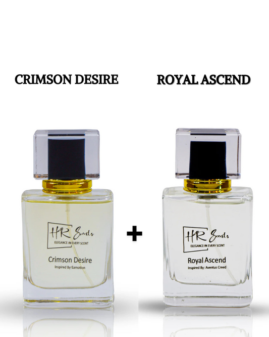 Crimson Desire & Royal Ascend – Prestige Duo Perfume Set